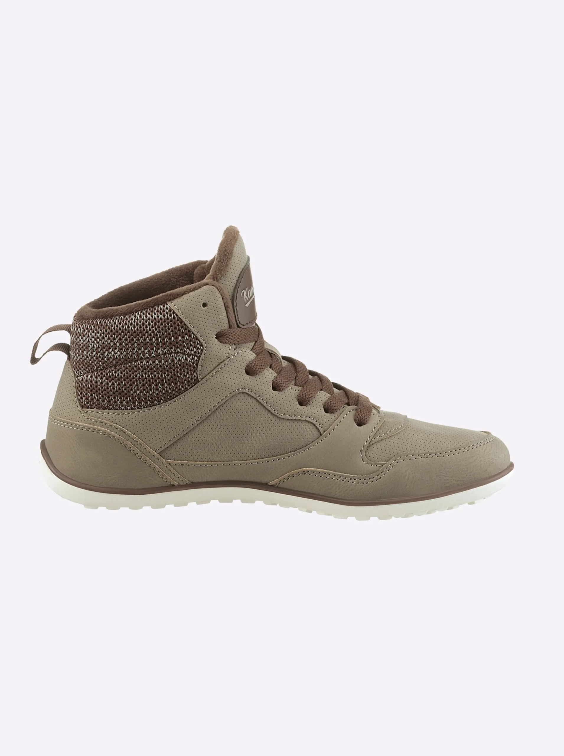 Stiefeletten|Stiefel|KangaROOS Stiefelette mit Barfußgefühl taupe
