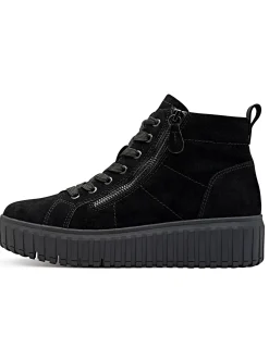 Stiefeletten|Stiefel|Jana Stiefelette mit Plateausohle schwarz