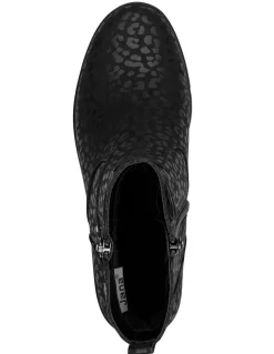 Stiefeletten|Stiefel|Jana Stiefelette mit Tex-Ausrüstung schwarz