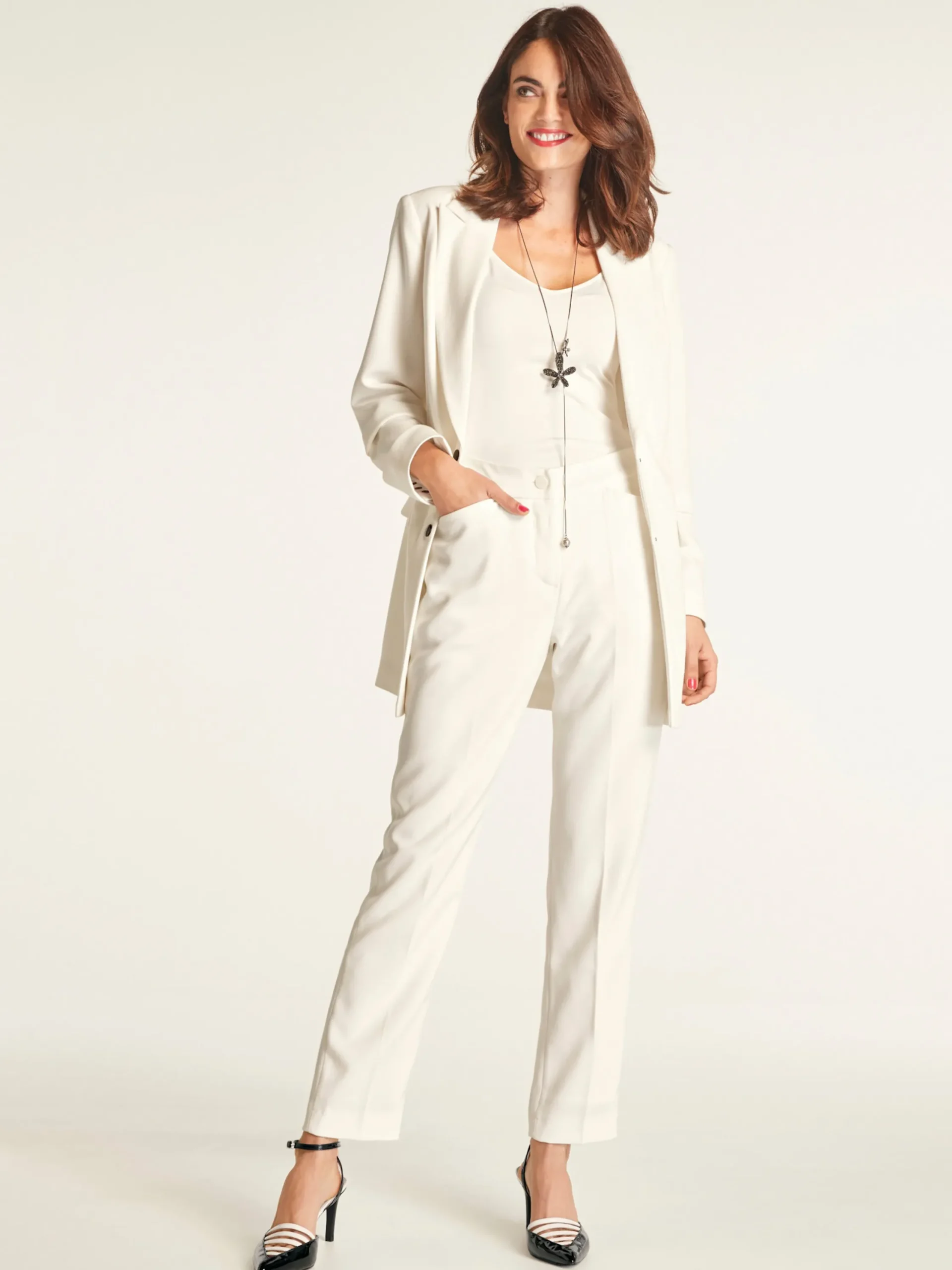 Hosen|heine Stifthose creme