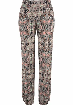 Strandmode|Hosen|s.Oliver Strandhose marine-bedruckt