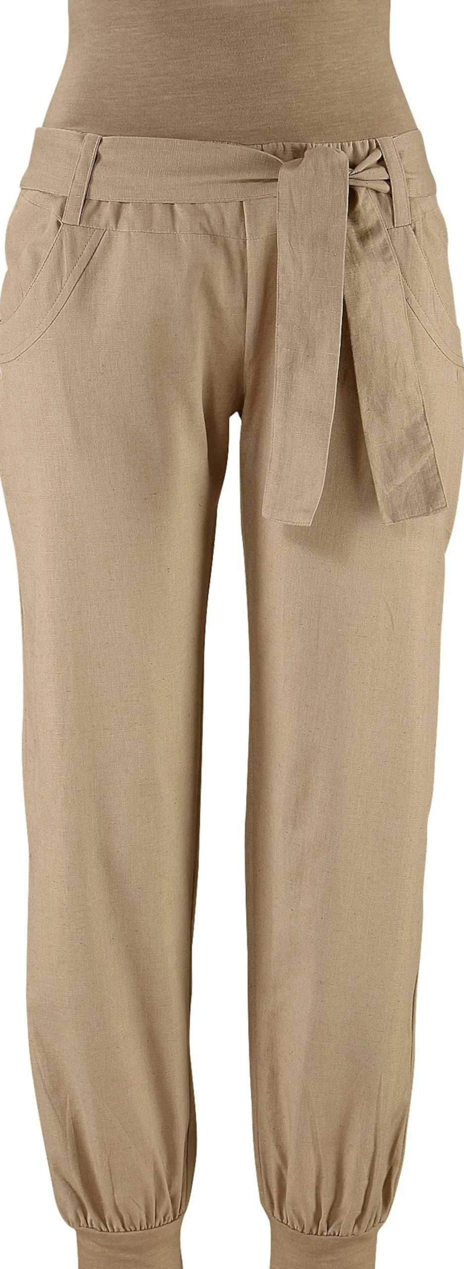 Strandmode|Buffalo Strandhose taupe