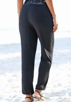 Hosen|LASCANA Strandhose schwarz