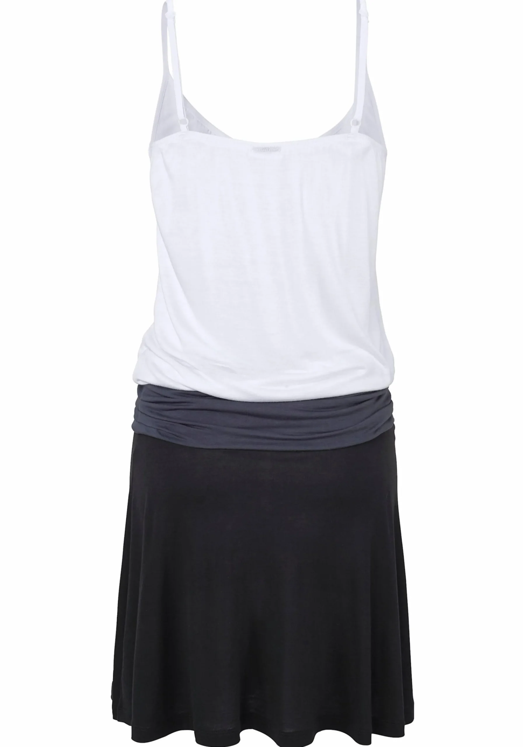 Strandkleider|Beachtime Strandkleid schwarz-grau