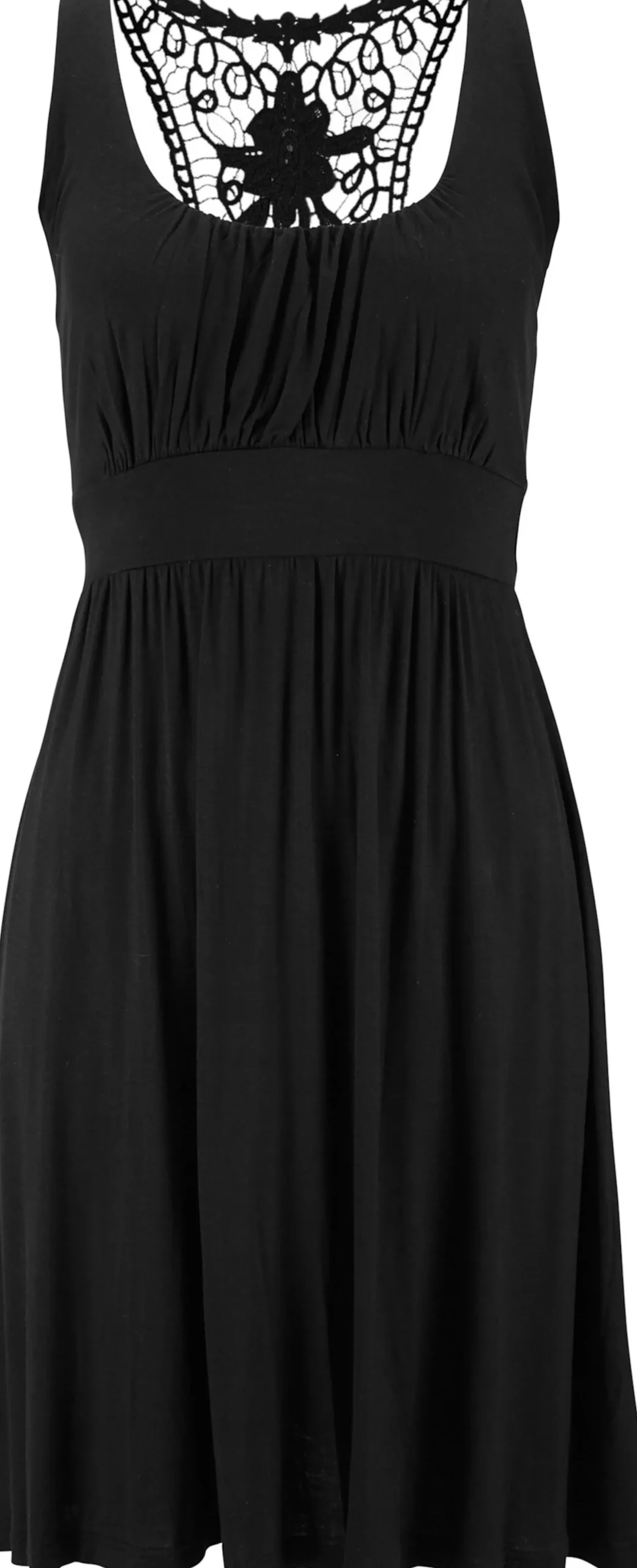 Strandkleider|Kleider|LASCANA Strandkleid schwarz