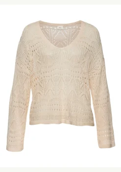 Strandmode|Pullover|s.Oliver Strandpullover sand