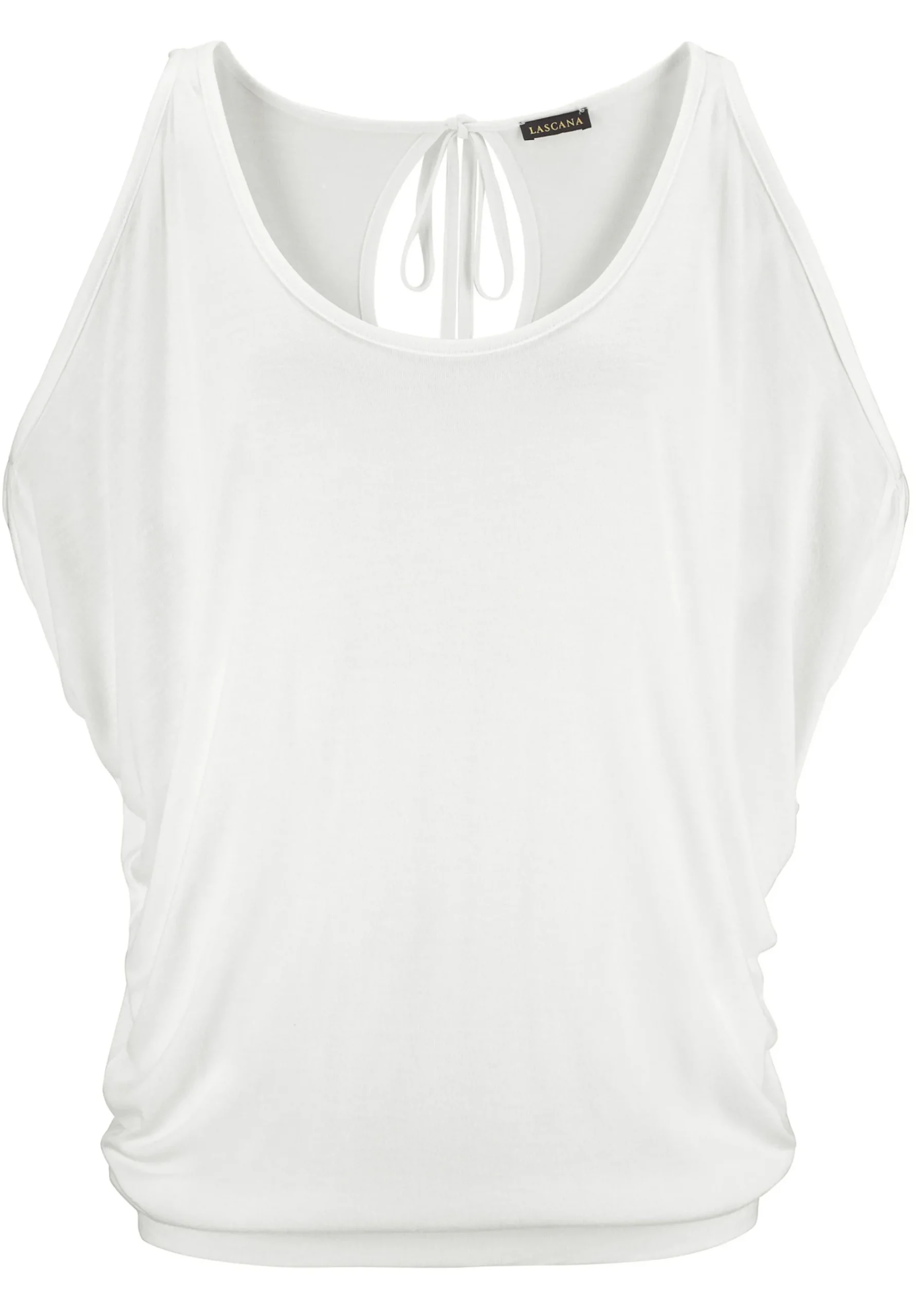 Strandmode|Shirts|LASCANA Strandshirt creme