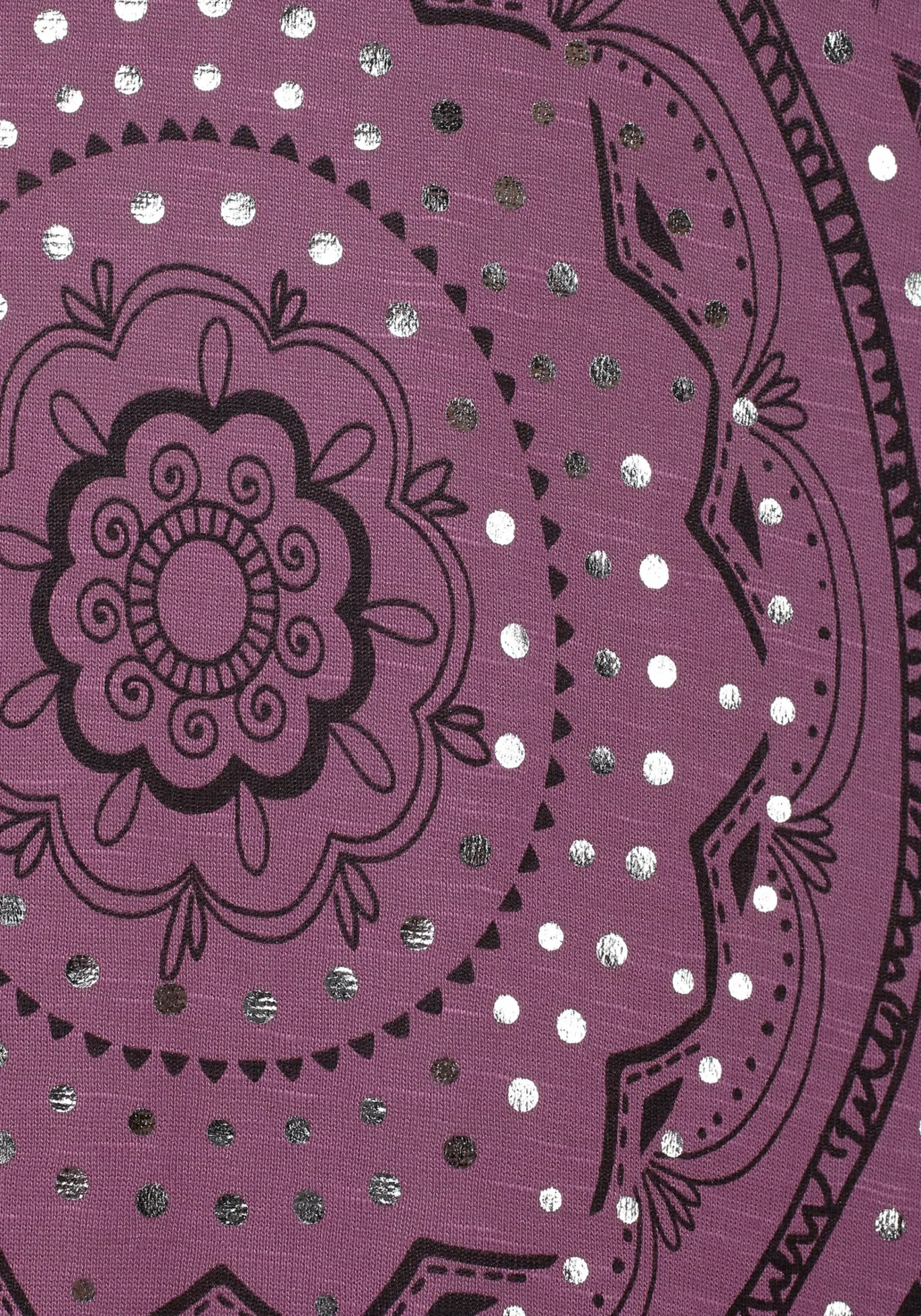Strandmode|Shirts|LASCANA Strandshirt brombeere