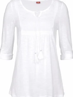 Strandmode|Shirts|Buffalo Strandshirt weiß
