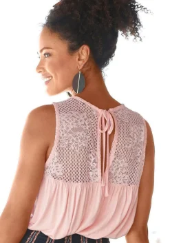 Strandmode|Shirts|LASCANA Strandtop peach