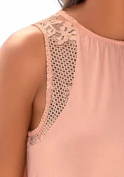 Strandmode|Shirts|LASCANA Strandtop peach