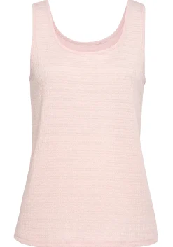 Strandmode|Vivance Strandtop rose,navy