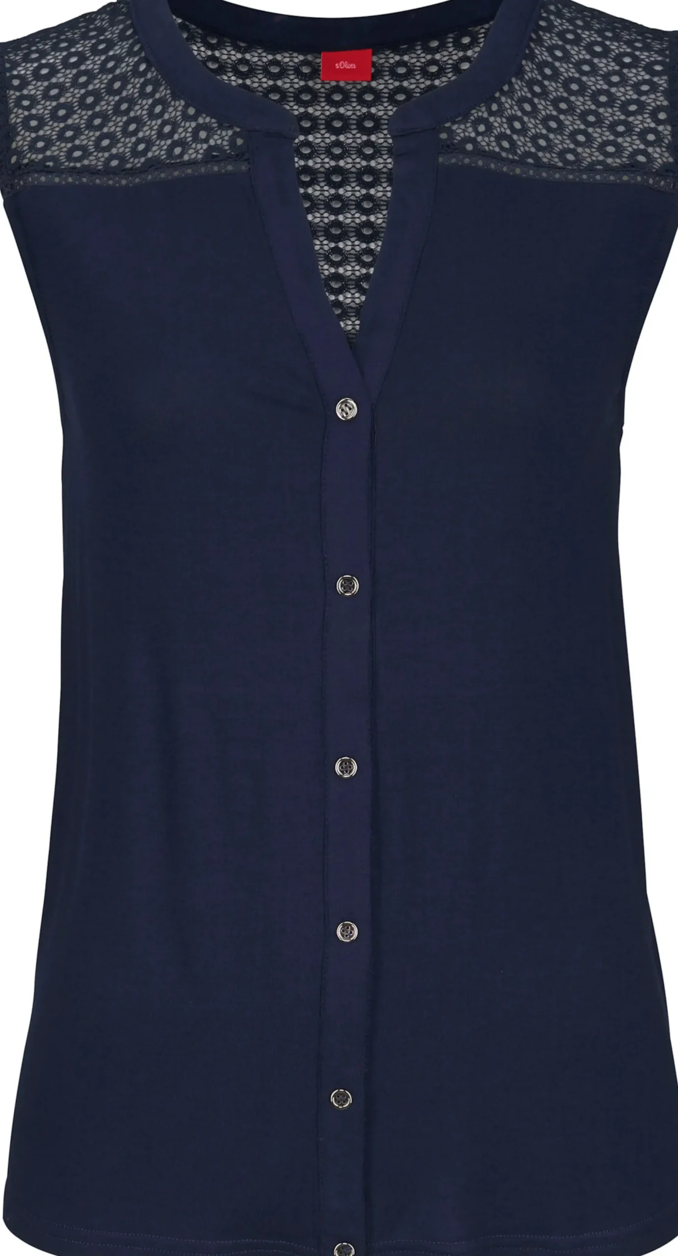 Strandmode|s.Oliver Strandtop navy