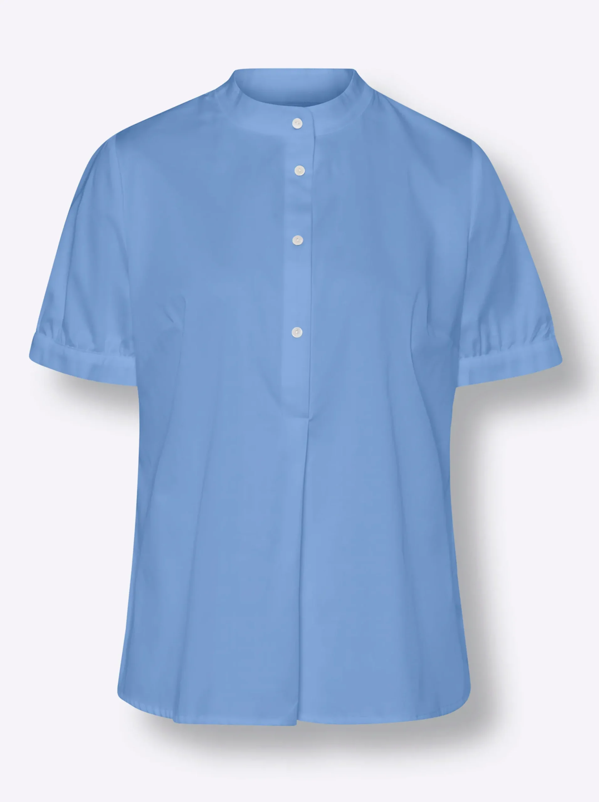 Blusen|heine Stretchbluse himmelblau