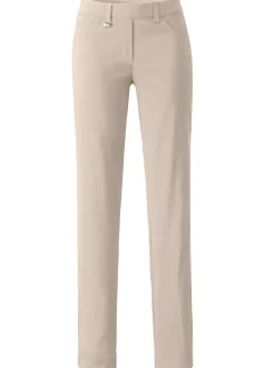 Hosen|Ascari Stretch-Hose in Schlupfform, Bengalin beige
