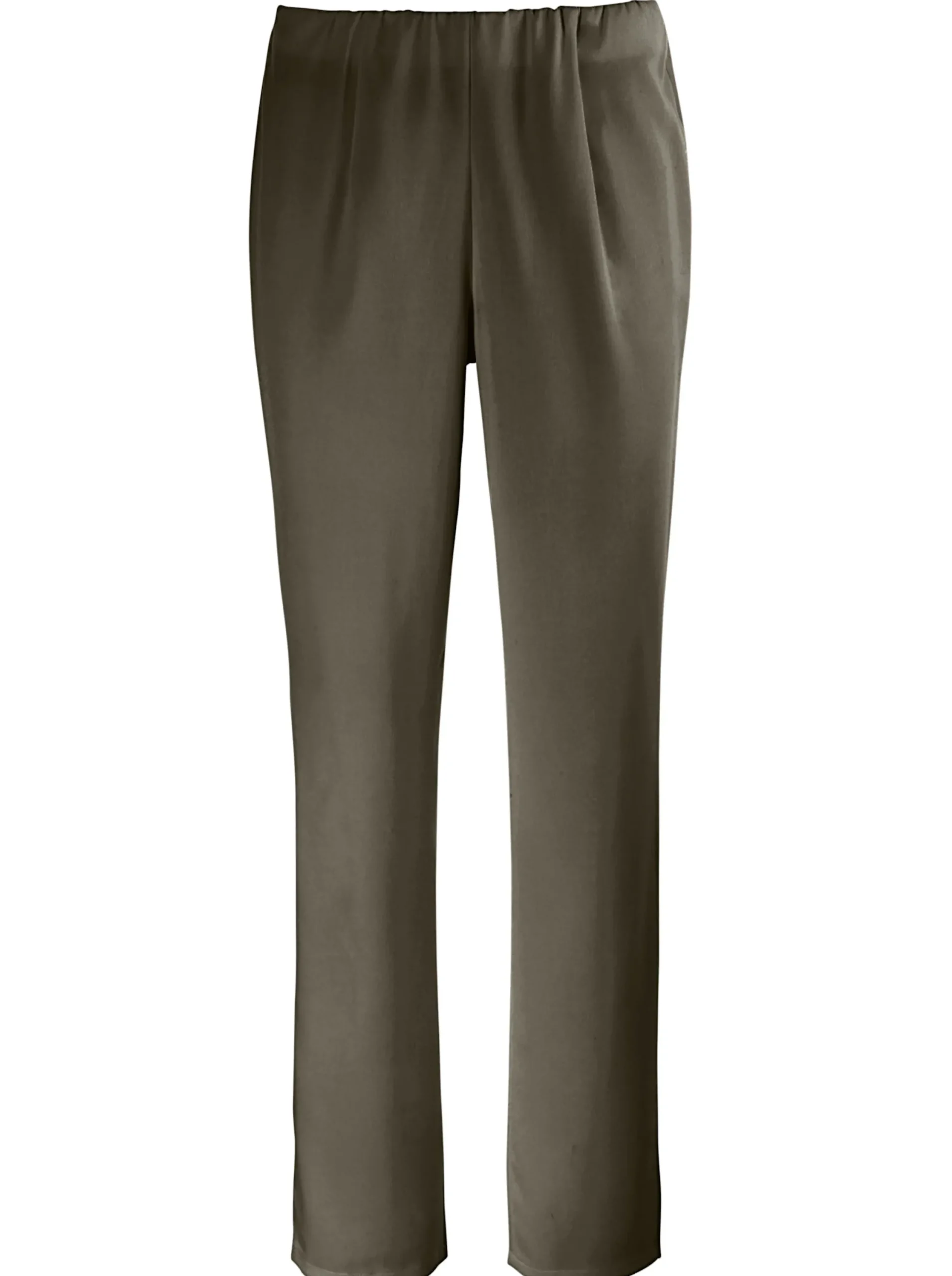 Hosen| Stretch-Hose mit innenliegendem Dehnbund khaki