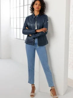 Jeans|CREATION L PREMIUM Stretch-Jeans blue-bleached