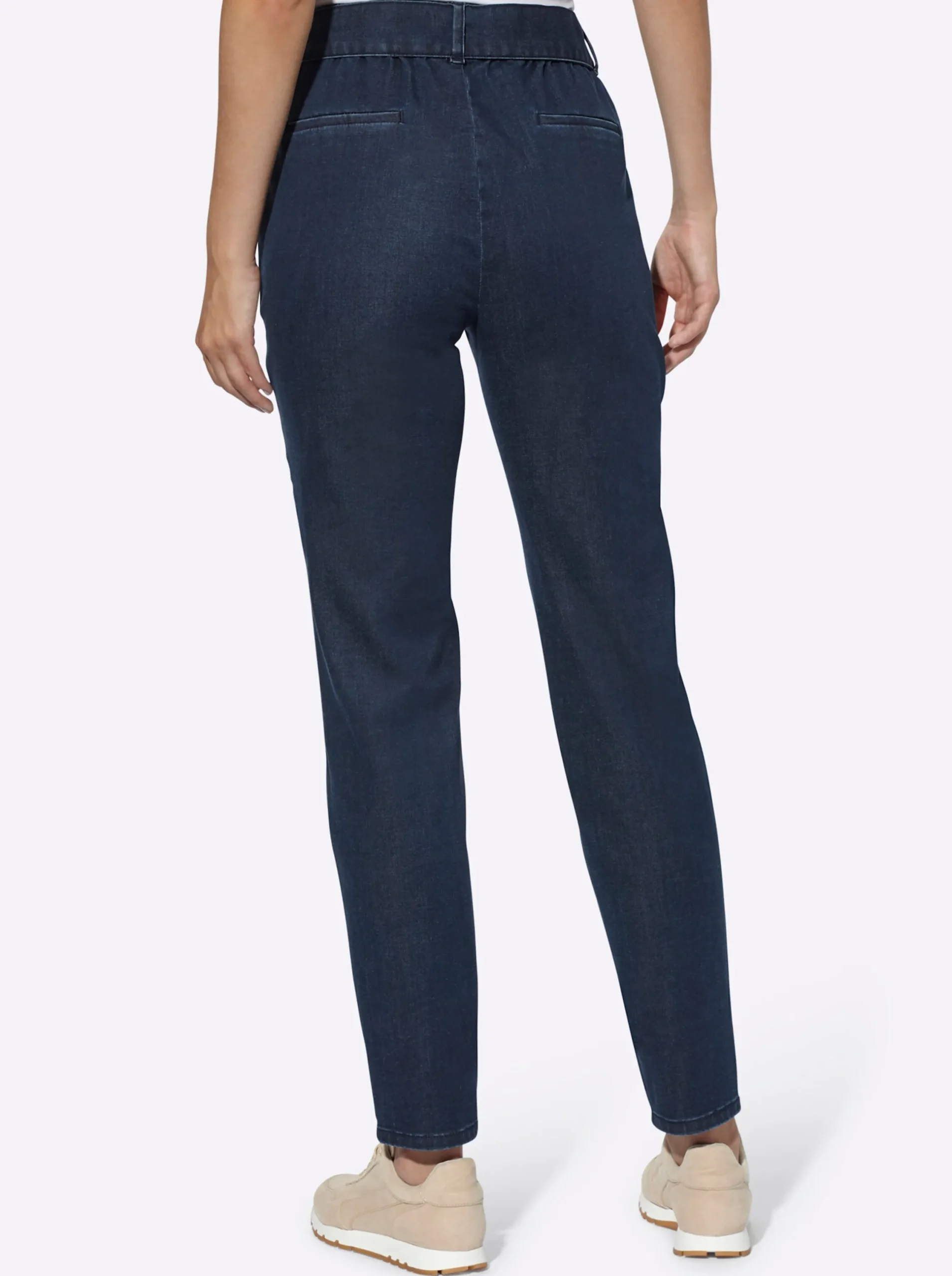 Jeans|heine Stretch-Jeans darkblue