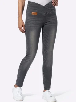 Jeans| Stretch-Jeans anthrazit-grey-denim