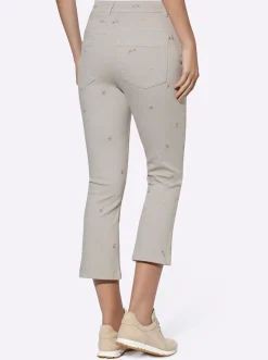 Jeans|heine Stretch-Jeans hellgrau