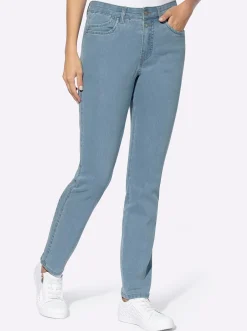 Jeans|heine Stretch-Jeans blue-bleached