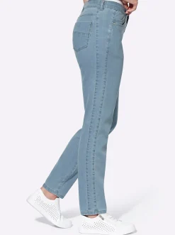 Jeans|heine Stretch-Jeans blue-bleached