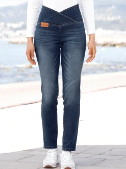 Jeans| Stretch-Jeans blue-stone-washed