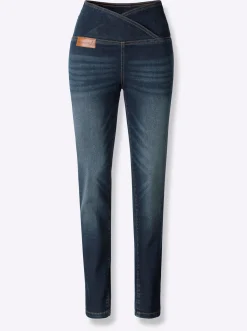 Jeans| Stretch-Jeans blue-stone-washed