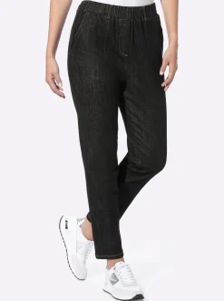 Jeans|heine Stretch-Jeans blackdenim