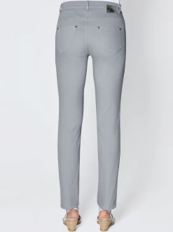 Jeans|Ascari Stretch-Jeans in Röhren-Form grau