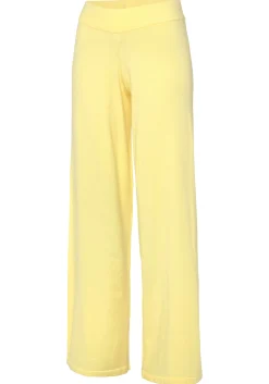 Strandmode|LASCANA Strickhose gelb