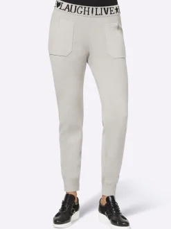 Homewear|Hosen|heine Strickhose ecru