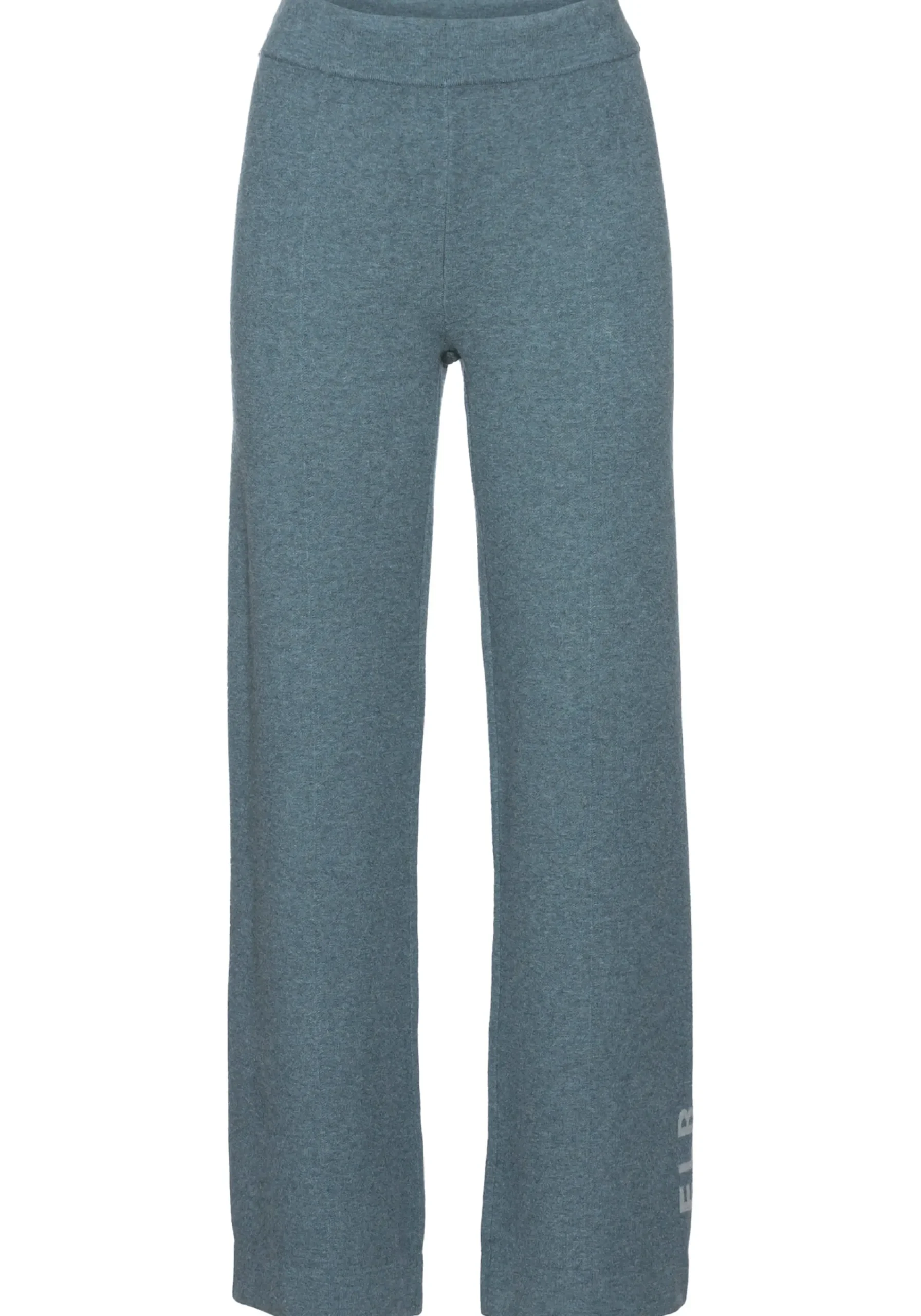 Strandmode|Elbsand Strickhose petrol