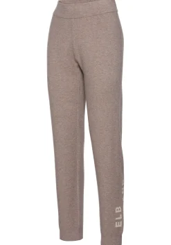Strandmode|Elbsand Strickhose taupe