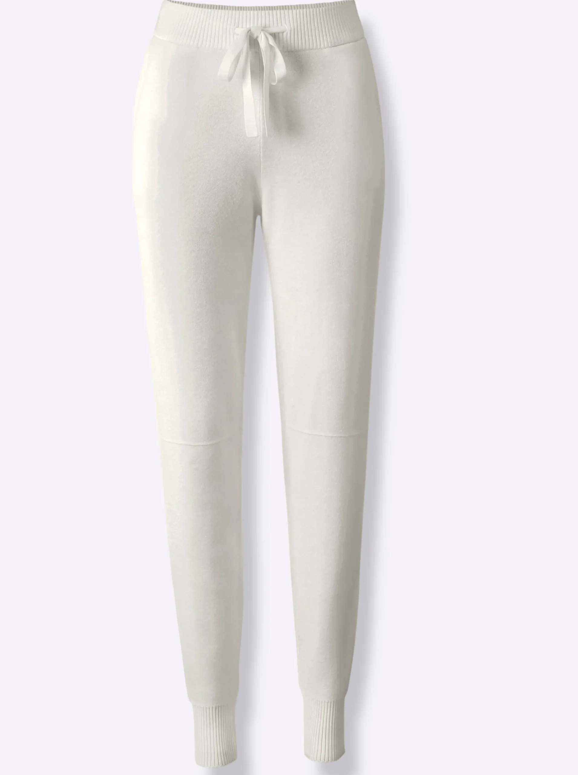 Hosen|heine Strickhose ecru