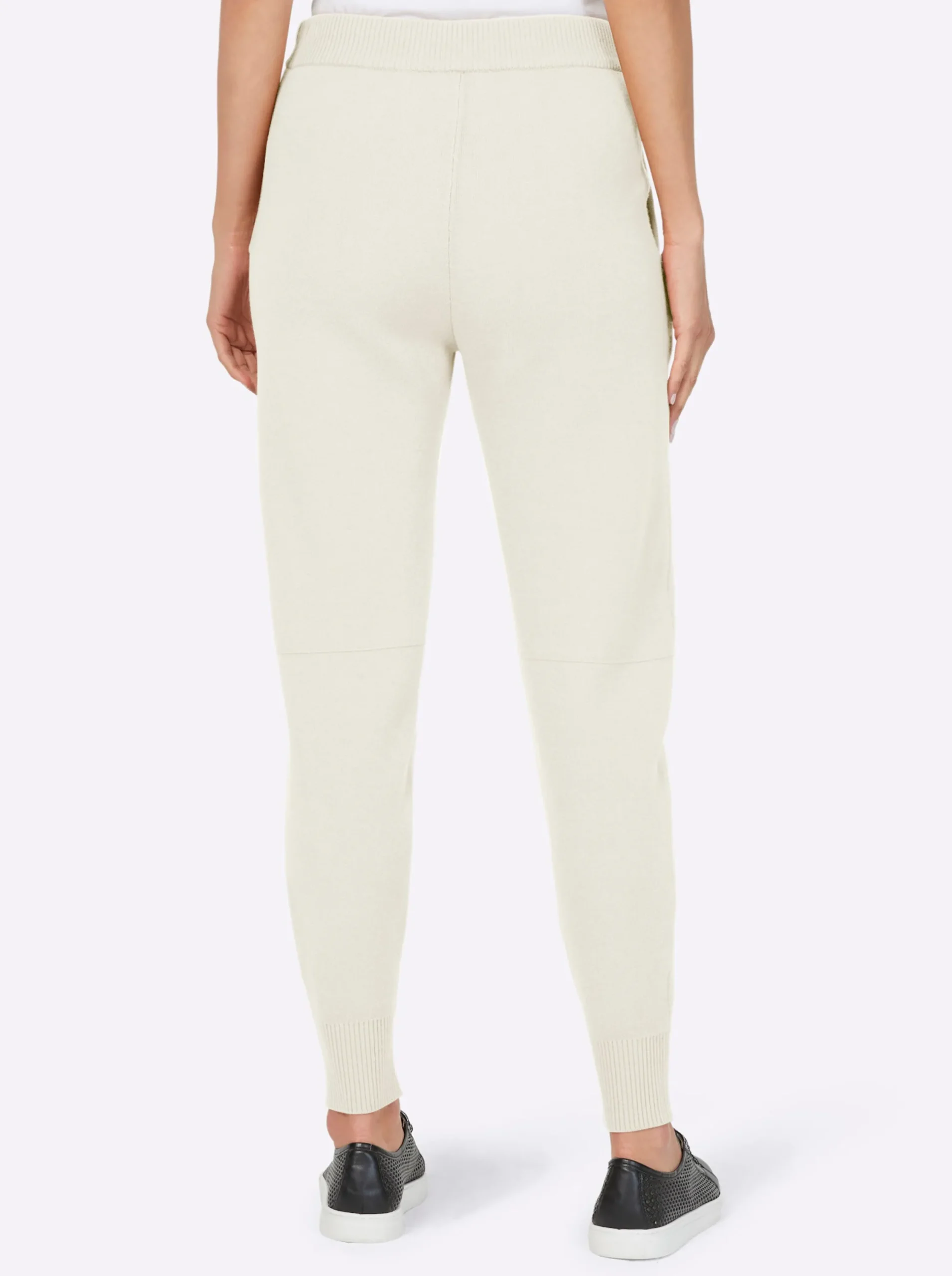 Hosen|heine Strickhose ecru