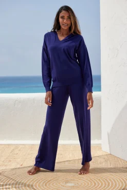 Strandmode|LASCANA Strickhose marine