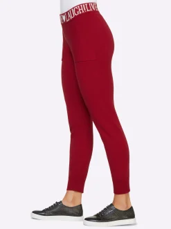 Hosen|heine Strickhose rot