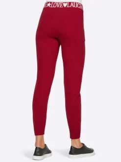 Hosen|heine Strickhose rot