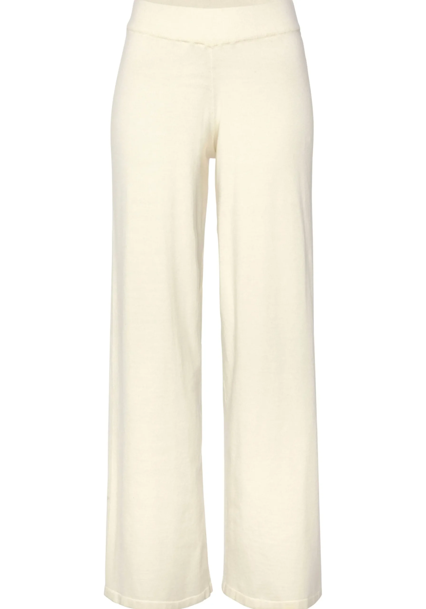 Strandmode|LASCANA Strickhose cream
