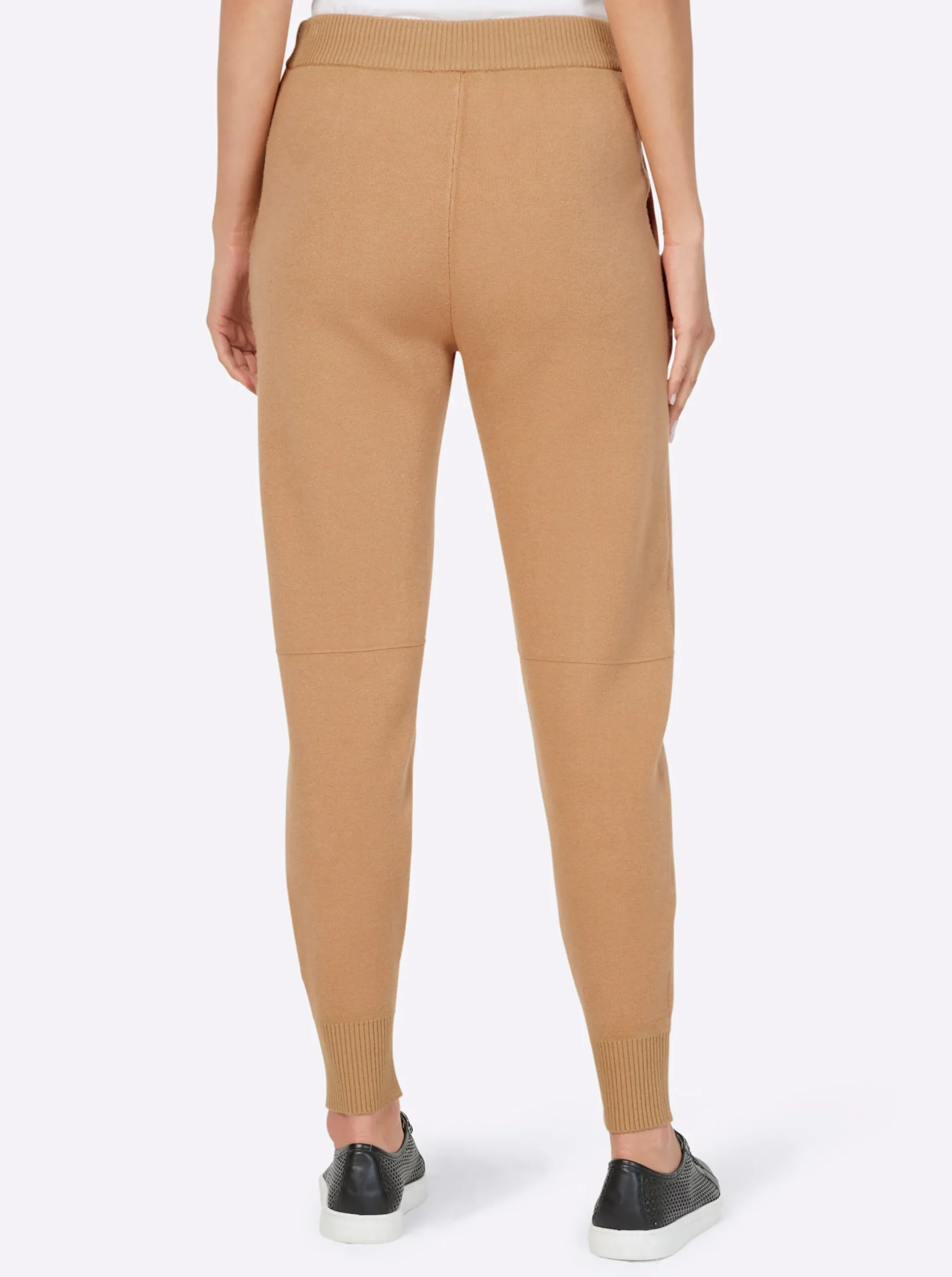 Hosen|heine Strickhose camel