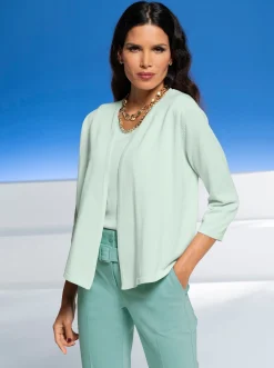 Strickjacken|heine Strickjacke zartmint