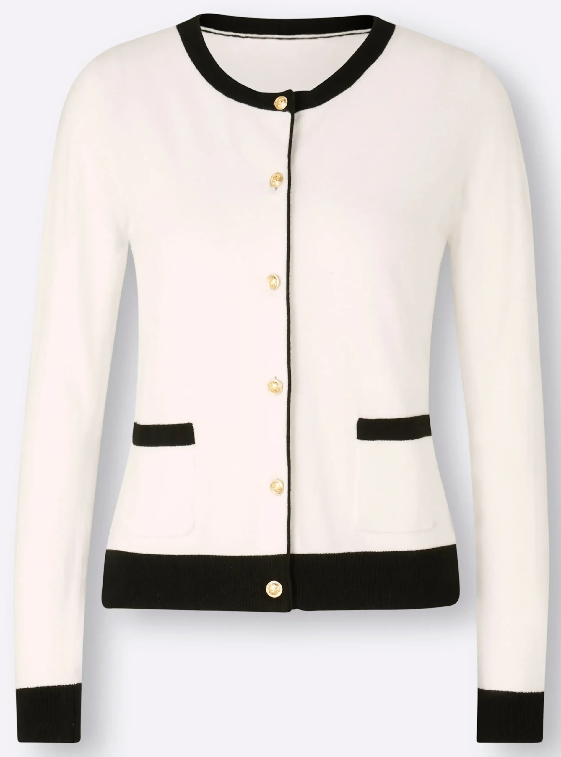Strickjacken|heine Strickjacke ecru