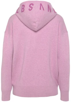 Homewear|Elbsand Strickjacke rosa