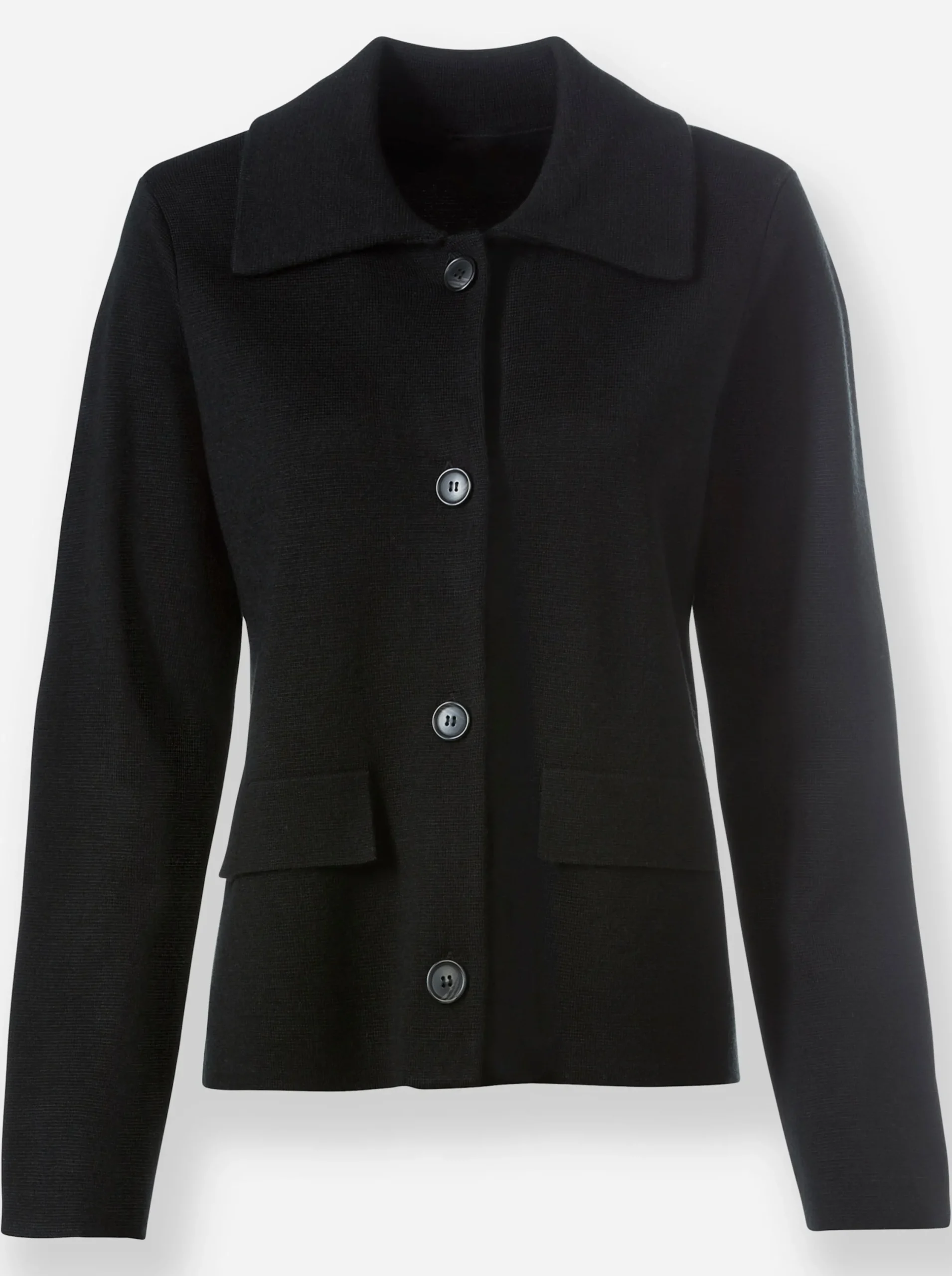 Strickjacken|heine Strickjacke schwarz