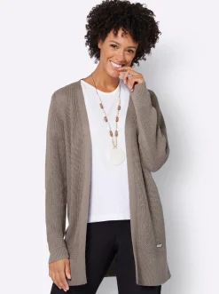 Strickjacken| Strickjacke taupe