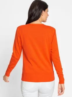 Strickjacken|heine Strickjacke orange
