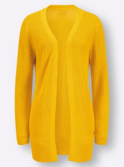 Strickjacken| Strickjacke sonnengelb