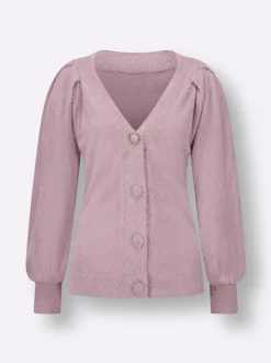 Strickjacken| Strickjacke mauve