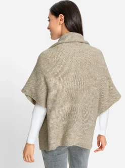 Strickjacken|heine Strickjacke champagner-beige-meliert